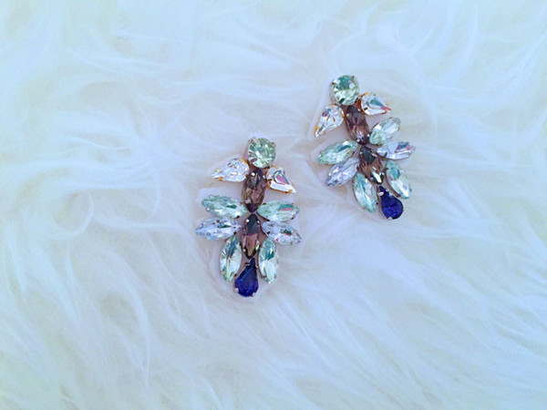 Fabulous Felt and Gemstone Earrings Fabulous Felt and Gemstone Earrings