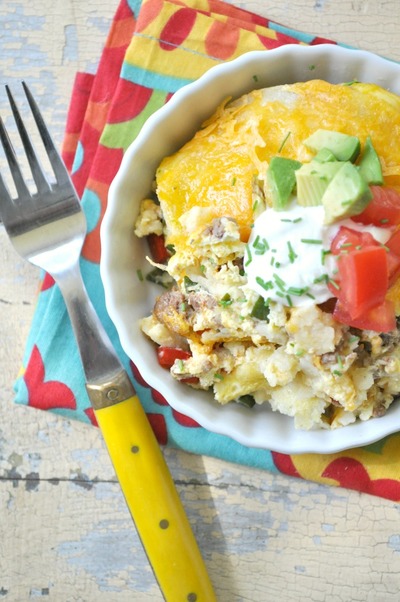 Lightened-Up Mexican Breakfast Casserole Lightened-Up Mexican Breakfast Casserole_2