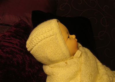 Princess Charlotte Baby Bonnet AllFreeKnitting.com