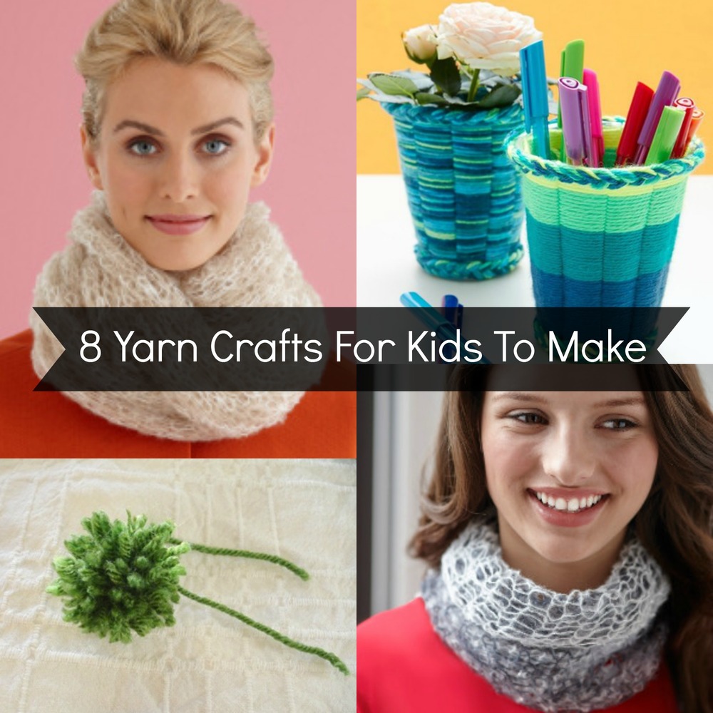 Download Free 8 Yarn Crafts For Kids To Make Favecrafts Com PSD Mockup Template