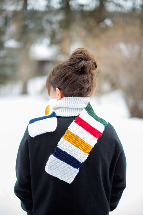 Hudson Bay-Inspired Scarf