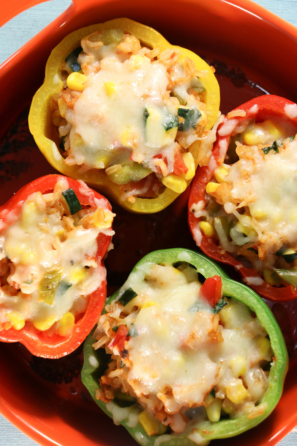 Rice And Vegetable Stuffed Peppers Recipelion Com,How To Freeze Mushrooms Youtube