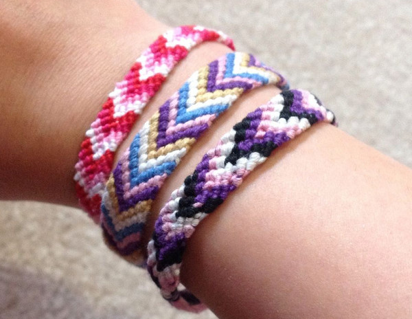 Cool Chevron Friendship Bracelet Pattern Cool Chevron Friendship Bracelet Pattern