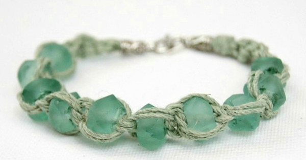 Recycled Bead Bracelet Recycled Bead Bracelet