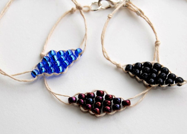 Brilliant Hemp Diamond Bracelet Brilliant Hemp Diamond Bracelet