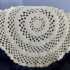 Round and Lacy Baby Blanket Round and Lacy Baby Blanket