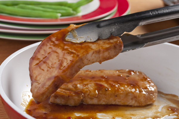 Skillet Barbecued Pork Skillet Barbecued Pork