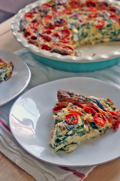 Yummy Crustless Quiche