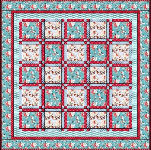 Sew the Row Quilt Pattern