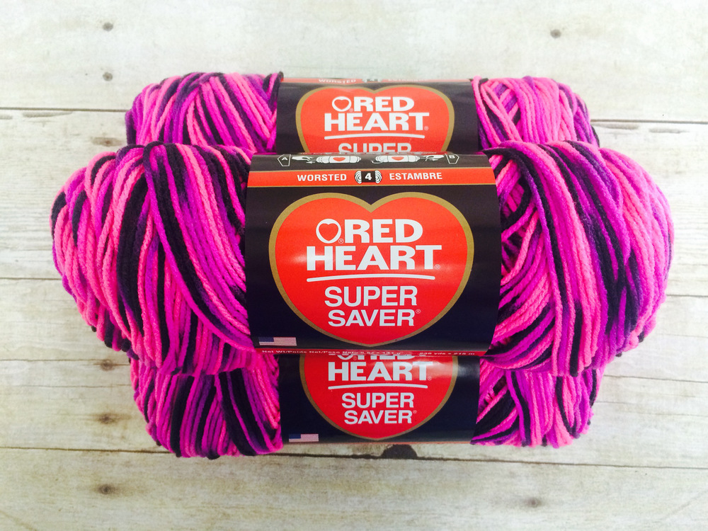 Red Heart Super Saver Yarn AllFreeCrochetAfghanPatterns.com