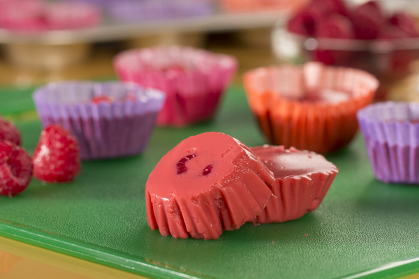 Raspberry Yogurt Bites