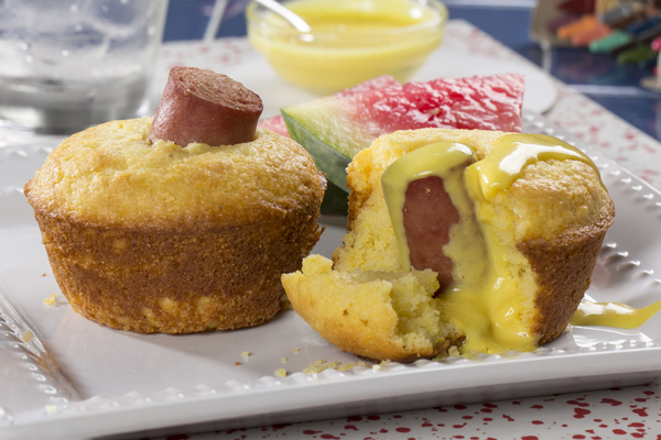 Crazy Corn Dog Muffins Crazy Corn Dog Muffins