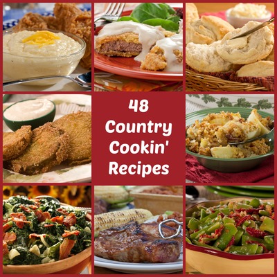 Country Cooking: 48 Best-Loved Southern Comfort Recipes