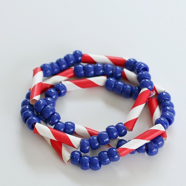 Patriotic DIY Necklace Patriotic DIY Necklace