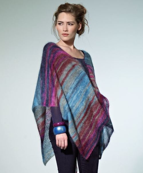 Tranquil Dusk Poncho Tranquil Dusk Poncho
