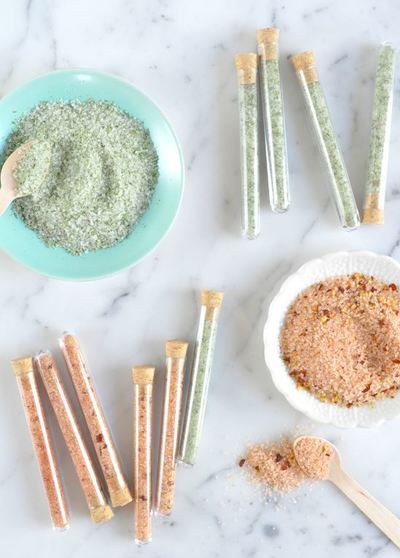 Awesome Flavored Salts Wedding Favors