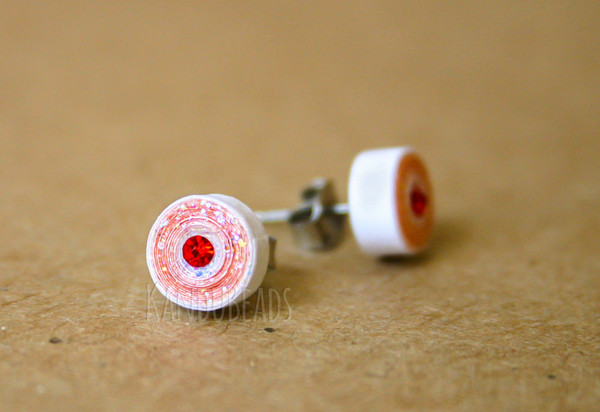 Ombre Quilled Paper Earrings Ombre Quilled Paper Earrings