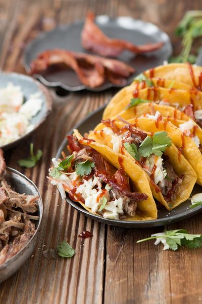 BBQ Pulled Pork Slow Cooker Tacos BBQ Pulled Pork Slow Cooker Tacos