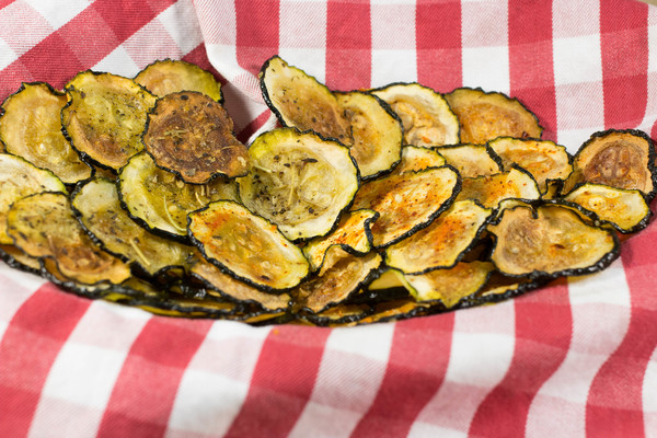 Baked Zucchini Chips Baked Zucchini Chips
