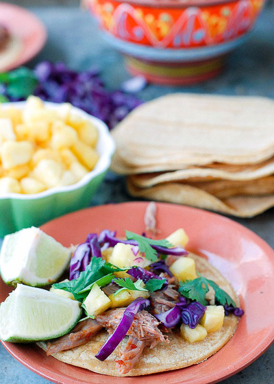 Pineapple Pulled Pork Tacos Pineapple Pulled Pork Tacos