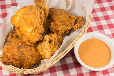 Popeye's Copycat Extra-Crispy Spicy Fried Chicken with Delta Sauce
