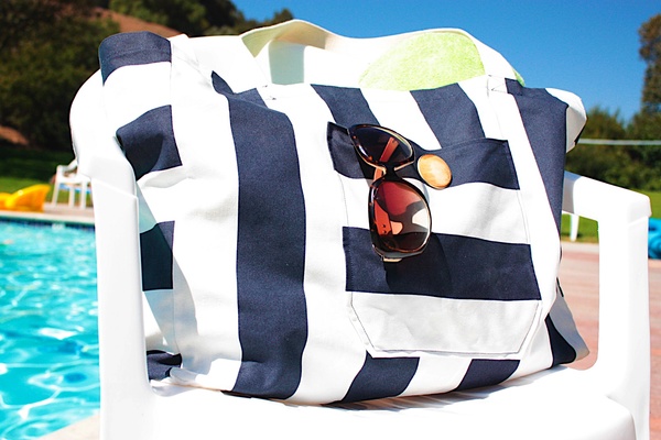 Canvas Beach Bag