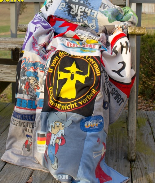 Double-Sided T-Shirt Quilt Pattern Double-Sided T-Shirt Quilt Pattern