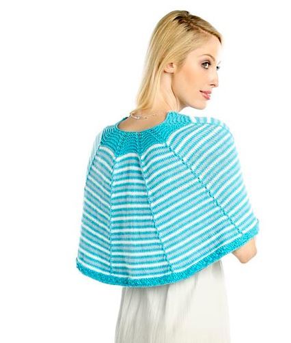 Turquoise Hepta Shawl