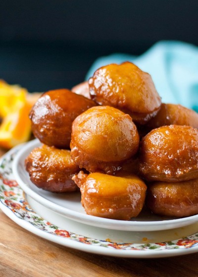 Fried Honey Citrus Cakes Fried Honey Citrus Cakes
