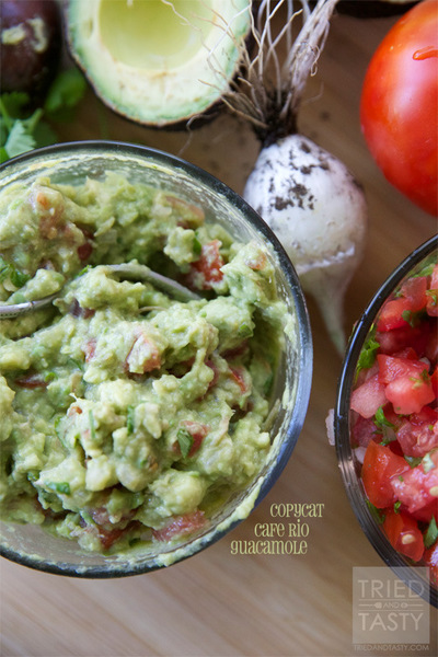 Copycat Cafe Rio Guacamole