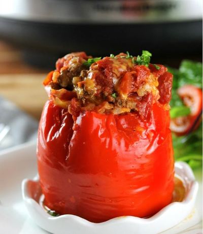 Super Stuffed Peppers Recipe