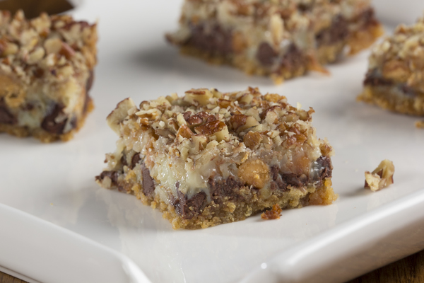 Sinful Seven Layer Cookie Bars