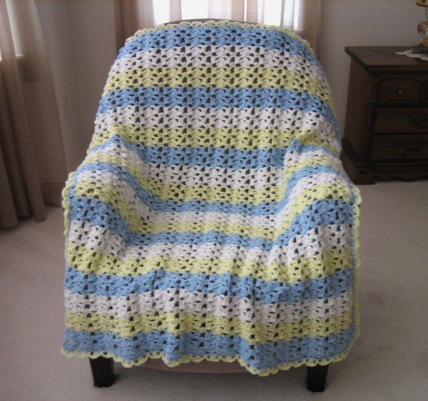 Sunny Skies Crochet Afghan