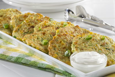 Zucchini Corn Pancakes