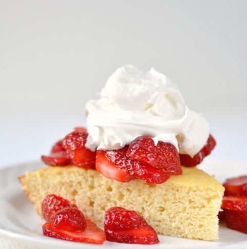 Sinless Strawberry Shortcake