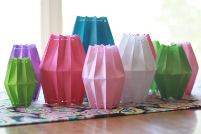 Paper Bag Lanterns