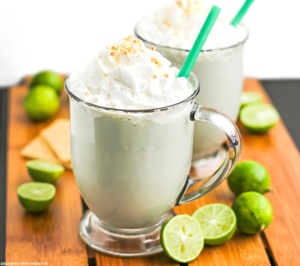 Low-Carb Key Lime Pie Milkshake Low-Carb Key Lime Pie Milkshake