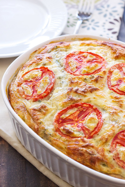 Make-Ahead Vegetable Quiche