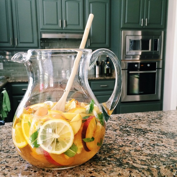 Texas Peach Sangria Recipe Texas Peach Sangria Recipe