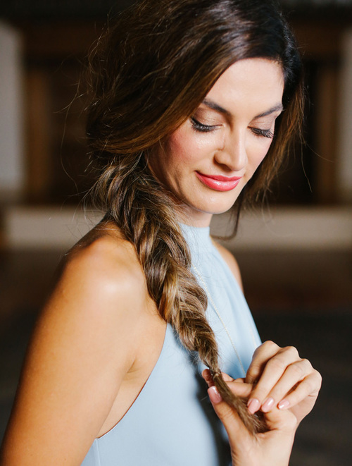 Romantic Side Fishtail Braid Romantic Side Fishtail Braid