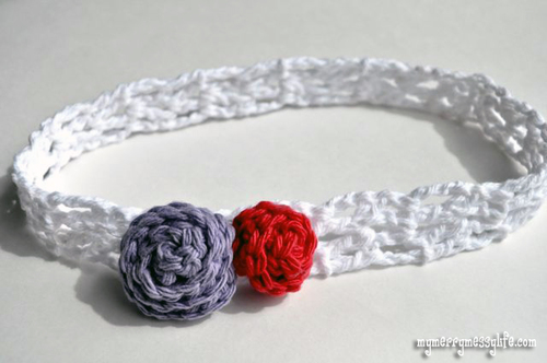 Crochet V Stitch Headband Crochet V Stitch Headband