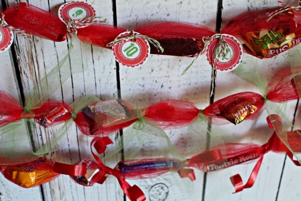 Candy Countdown Christmas Calendar Candy Countdown Christmas Calendar