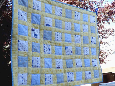 Easy Flannel Baby Quilt