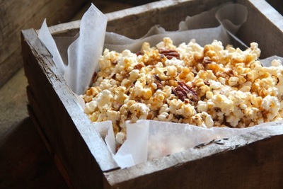 Salted Maple Pecan Caramel Corn