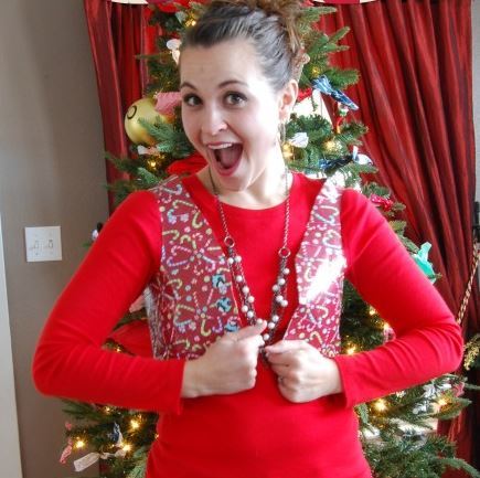 Duct Tape Ugly Sweater Vest Duct Tape Ugly Sweater Vest