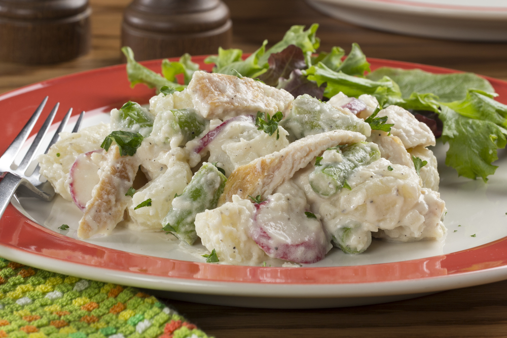 All In One Chicken Potato Salad Mrfood Com