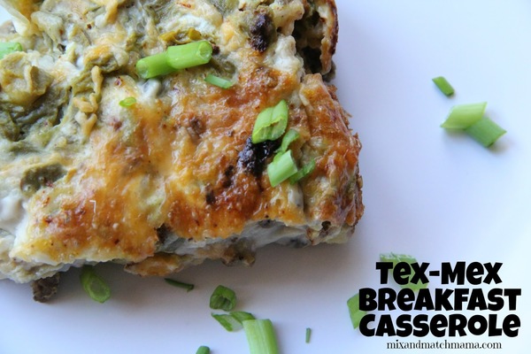 Tex-Mex Breakfast Casserole Tex-Mex Breakfast Casserole