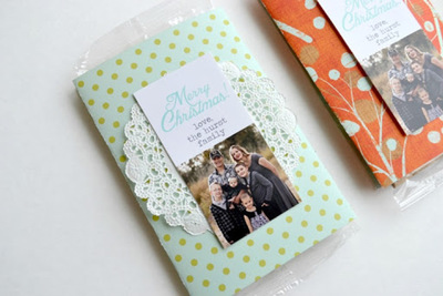 Gift Wrapped Popcorn Treats
