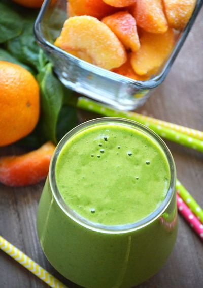 Peach Green Smoothie