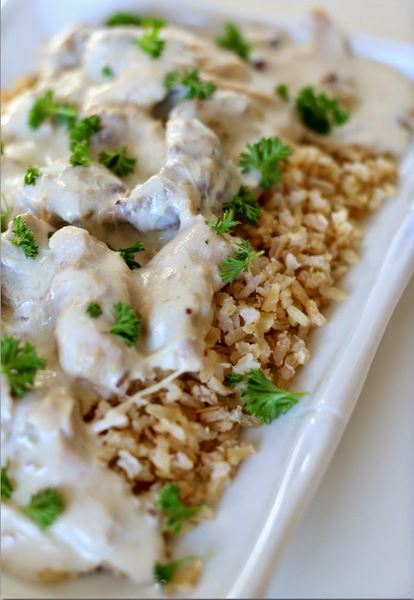 Creamy Chicken and Sausage